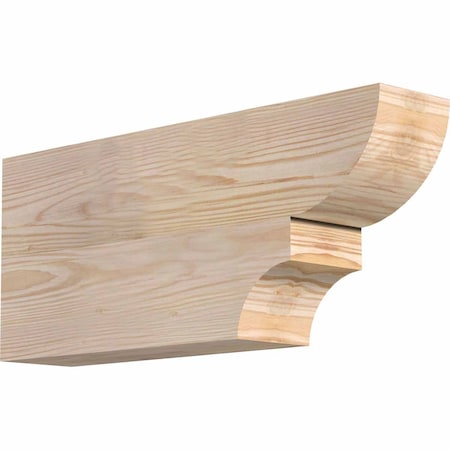 Ekena Millwork Ridgewood Smooth Rafter Tail, Douglas Fir, 3 1/2"W x 8"H x 18"L RFT04X08X18RID00SDF